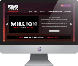 Rio Ferdinand Foundation Website